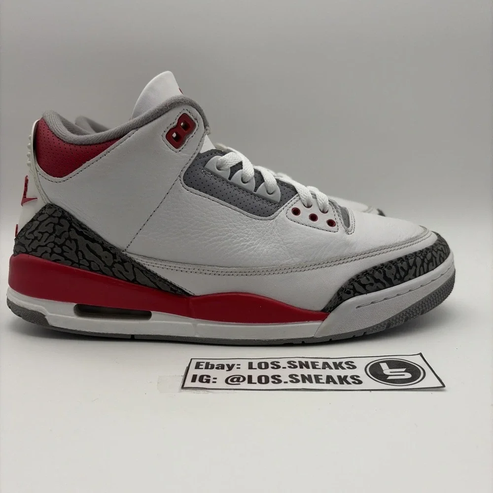 Size 10 - Jordan 3 Retro Mid Fire Red (DN3707-160)